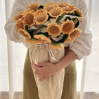 Flash Sale - Premium Rose/Sunflower Bouquet Blanket