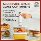 ChefShield™ Wireless Sealer + 6 Heavy-Duty Vacuum Pouches + 30 Heavy-Duty Vacuum Pouches