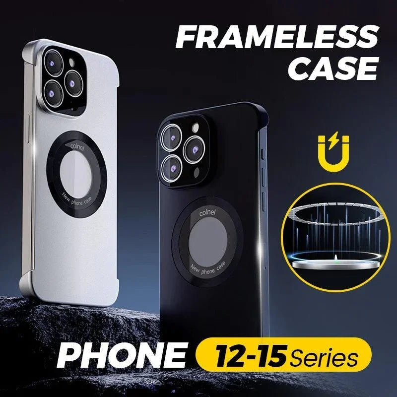 Frameless Case for Phone 12-15 Series