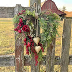 Valentine’s Day Farmhouse Valentine Heart Wreath