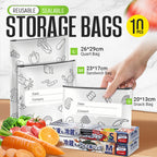 Reusable Aluminum Foil Sealable Storage Bags