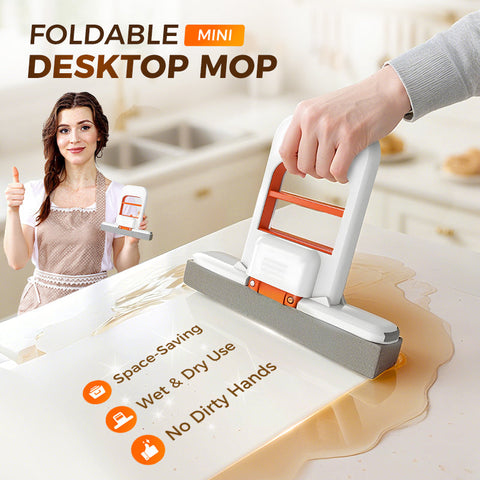 ONLY TODAY Buy 1 and get 1 free � Mini Mop SELF-WRINGING & portable