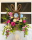 Easter ! - Bunny Basket Hanging Wall Pocket Spring Decor