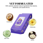 Pet Cleaning Glove Wipes: No-Rinse Waterless Bath