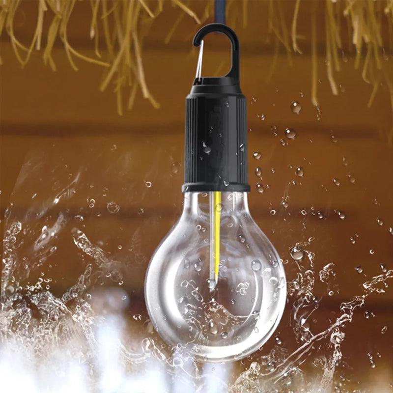 Offer Outdoor Camping Hanging Type-C Charging Retro Bulb Light
