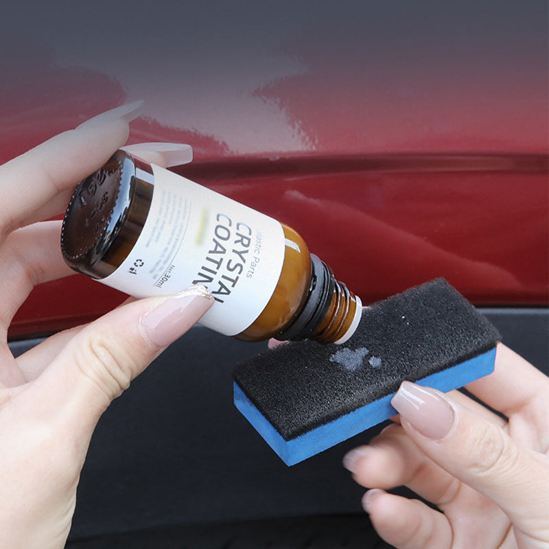 [Gift Free Sponge] Car Plastic Renovation Coating