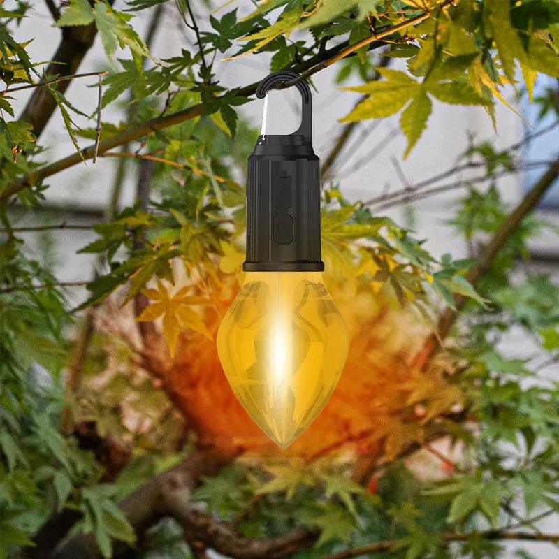 Offer Outdoor Camping Hanging Type-C Charging Retro Bulb Light