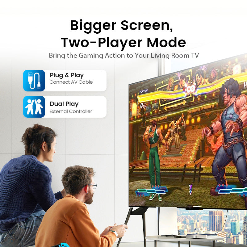 500-in-1 Large Screen Handheld Classic Game Console