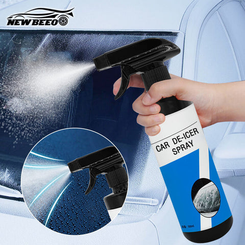45℃ Ultra-Fast Ice Melting, Non-Toxic Windshield Defroster Multi-Use for Windows/Headlights/Doors