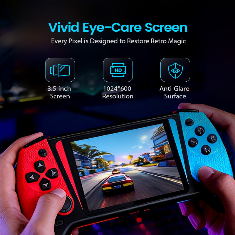 500-in-1 Large Screen Handheld Classic Game Console