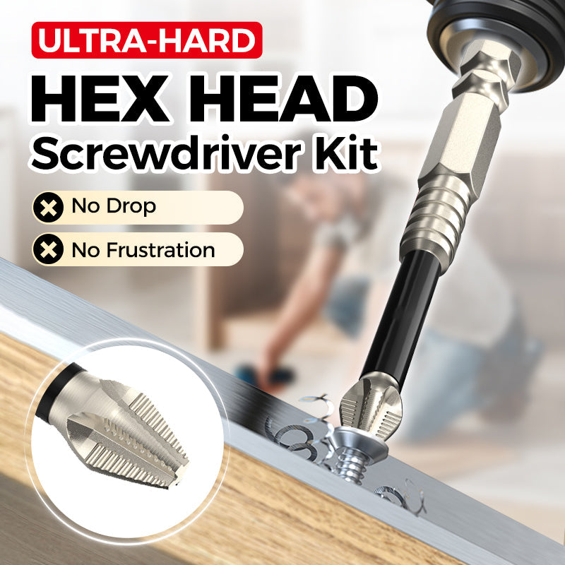 Strong Magnetic Electric Hex Head Screwdriver Set