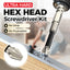 Strong Magnetic Electric Hex Head Screwdriver Set
