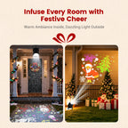Christmas Rotating LED Christmas Pattern Projector Light