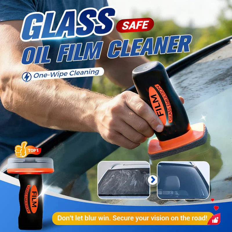 Auto Glass Oil Film Cleaner – Streak-Free Cleaning, Scratch-Safe Formula & Easy Application