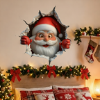 Buy 5 Get 5[10Pcs & ]Santa Claus Breakthrough Wall Stickers