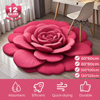 Offer Floral Plush & Diatomaceous Earth Floor Mat