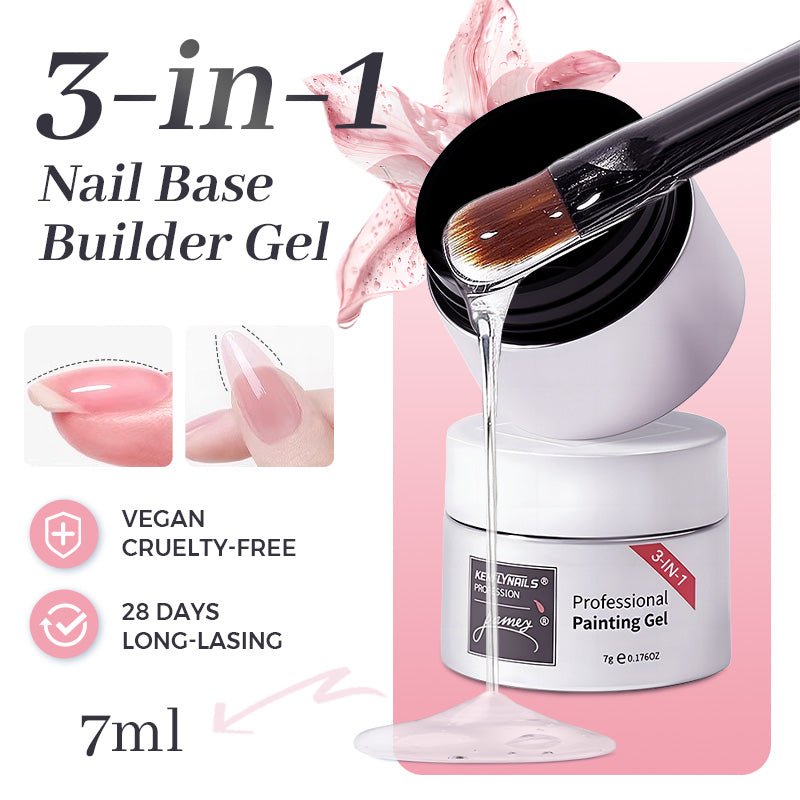 3-in-1 Multi-Purpose High Transparency Nail Construction Base Gel