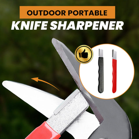 Outdoor Portable Knife Sharpener | + Christmas | Compact Tool for Kitchen & Camping Blades | Perfect Gift for Home Chefs & Adventurers