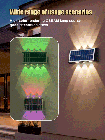 Promotion Solar Powered Wall Light