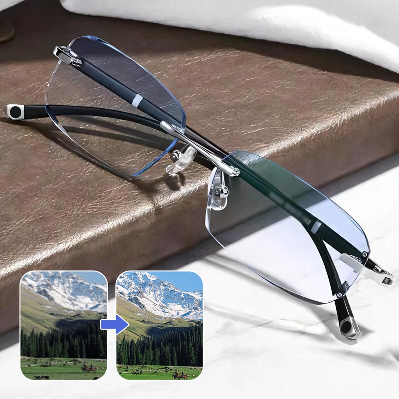 New Sapphire high hardness anti-blue Dual-Use Reading Glasses