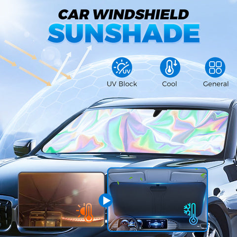Summer Laser Car Windshield Sunshade