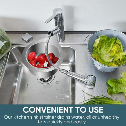 Stainless Steel Swan Sink Strainer Basket
