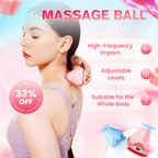 Trigger Point Self-Massage Ball with Suction Cup – Perfect relaxation for muscles and body