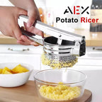 AEX Multifunctional Stainless Steel Potato, Juice & Food Press