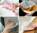 Streak-Free Miracle Cleaning Cloths - Reusable
