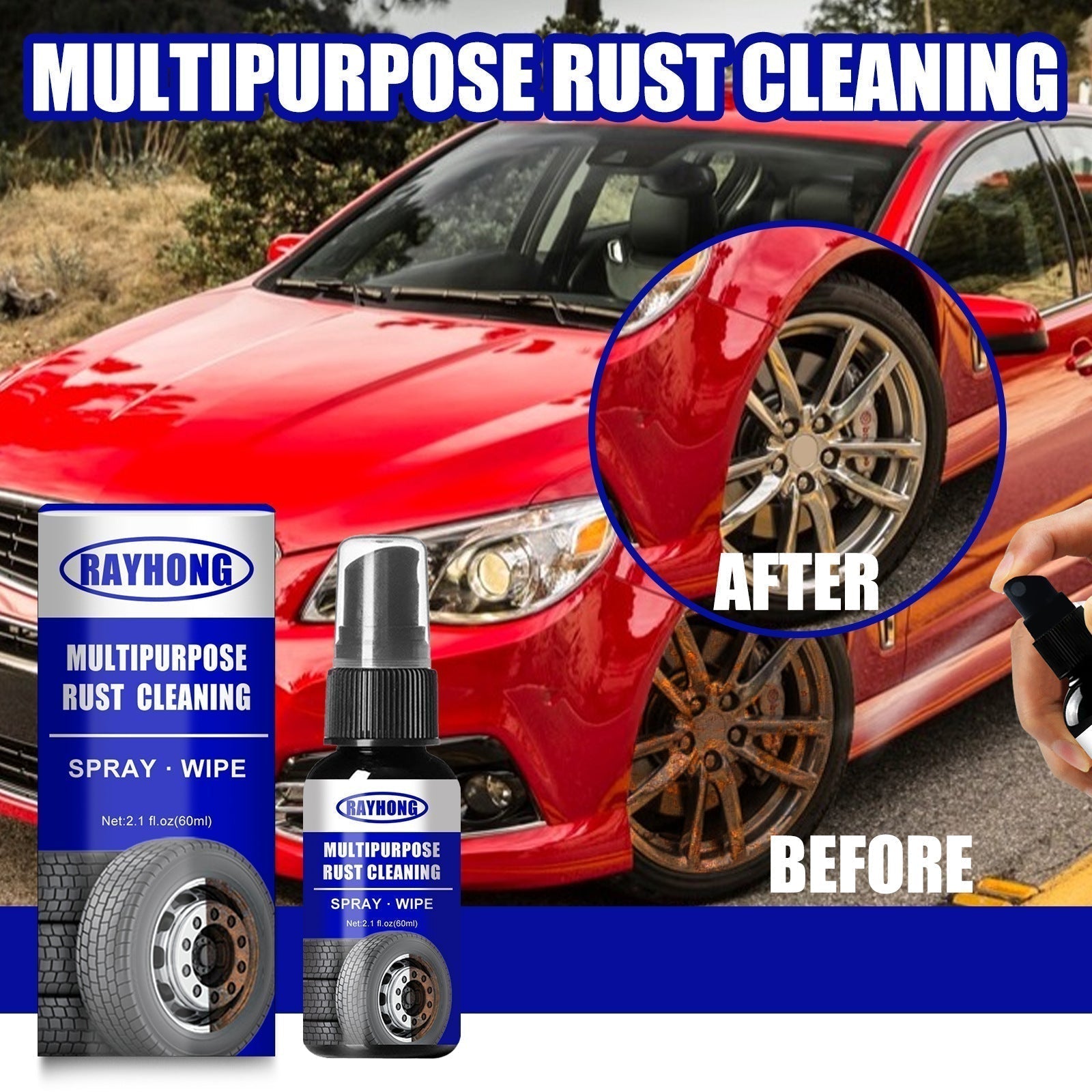 New Year Big Sale Multi-functional Metal Anti-rust Lubricant for Automobiles（ ）