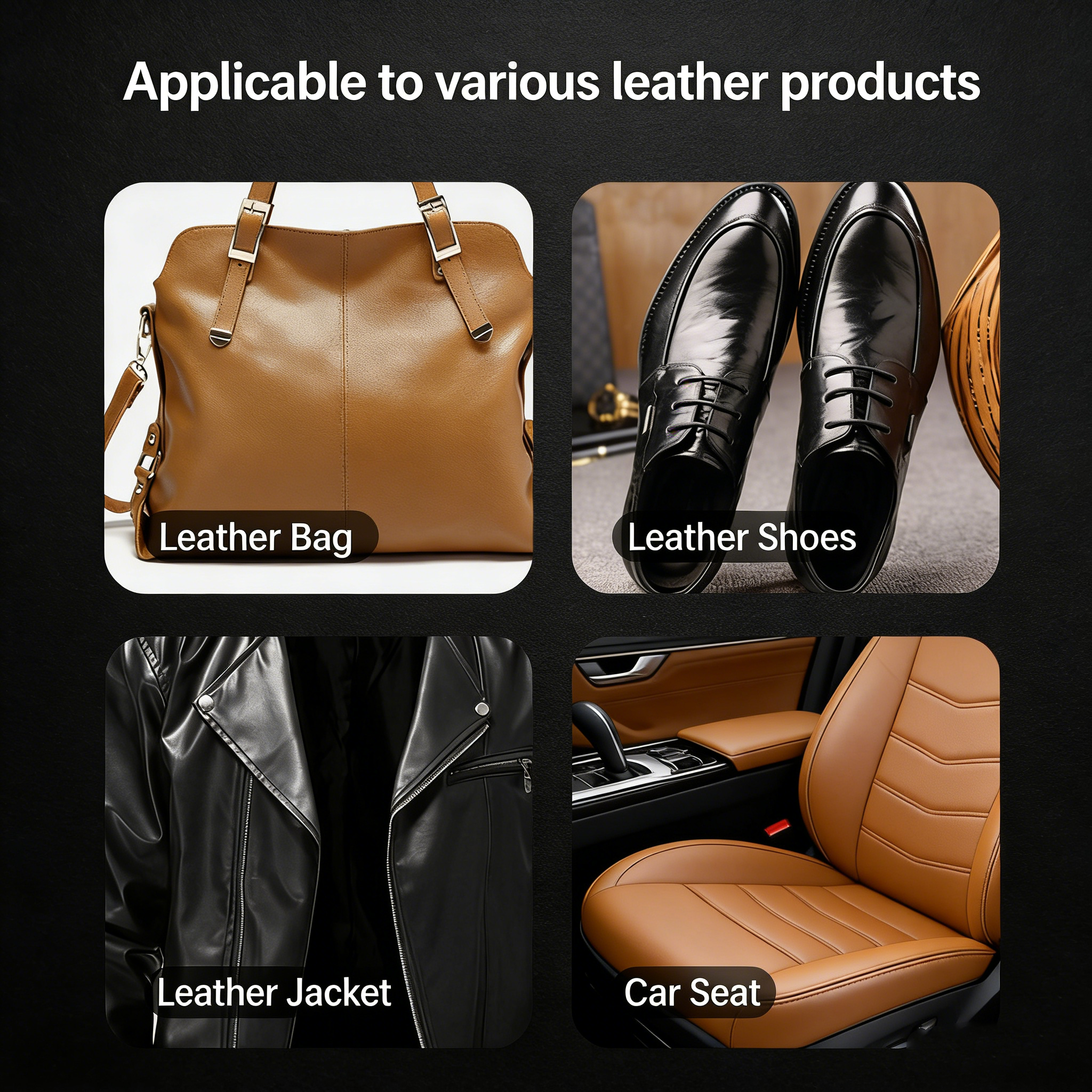 Multi-use Leather Oil Care Brush - Easily Repair Leather Scratches