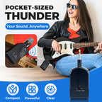 Mini Portable Guitar Amplifier Set 30W HD Sound