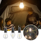 Offer Outdoor Camping Hanging Type-C Charging Retro Bulb Light