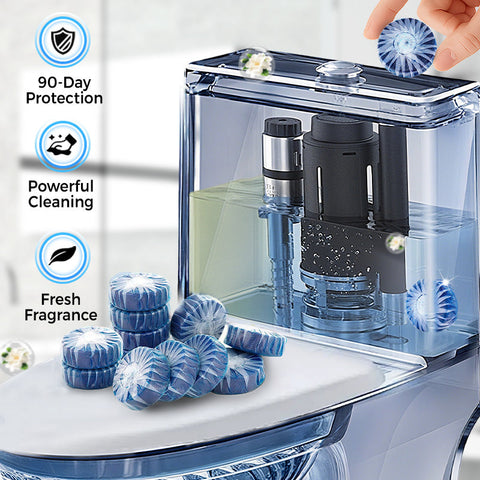 Toilet Bowl Deodorizer Tablets with Fresh Aroma