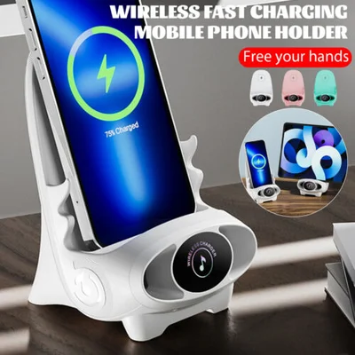 Sale 50% Mini Chair Wireless Fast Charger Multifunctional Phone Holder