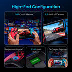 500-in-1 Large Screen Handheld Classic Game Console