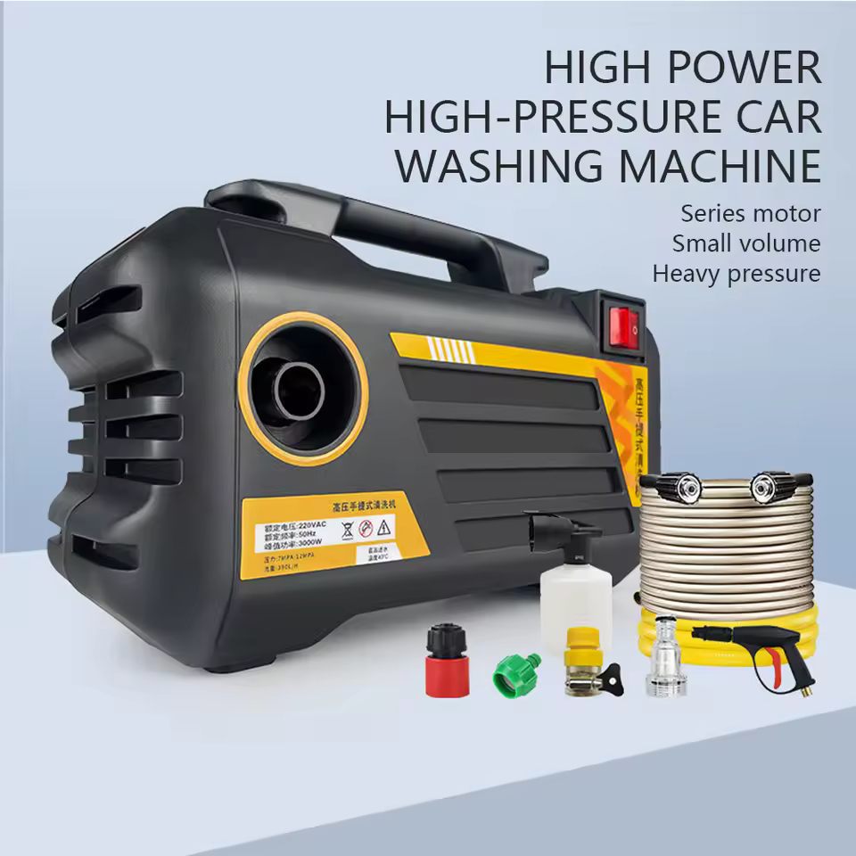 Powerful 3000W Electric High Pressure Washer Machine - Home & Car Wash Gun 220V/110V - Garden Washing Cleaning Tool