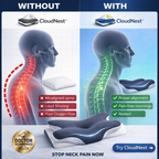 CloudNest™ Ergonomic Alignment Sleep Pillow