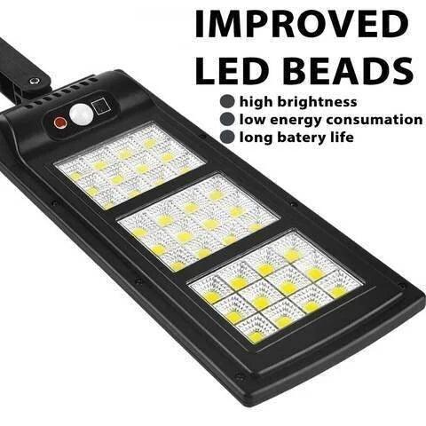 SOLAR STREET HIGH BRIGHTNESS LIGHT 6000 LUMENS