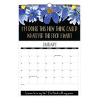 Here We F*cking Go Again: Swear Calendar for Tired-Ass Women