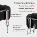 Titanium Alloy Magnetic Keychain - Anti-Lost Quick-Release Key Ring