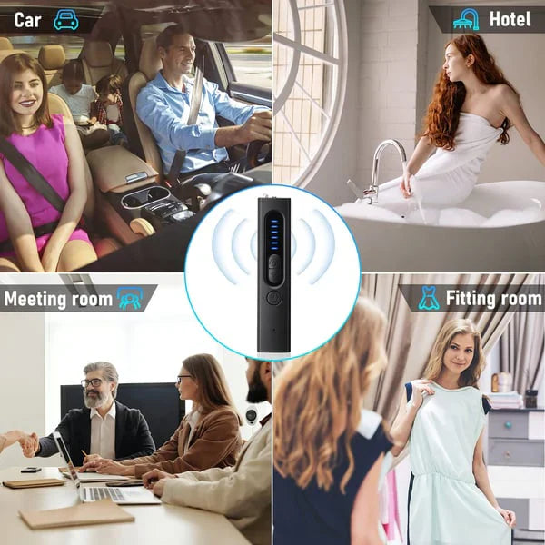 NOW! Shadow X Pro™ - Hidden Camera & GPS Detector with 5 Search Modes and LCD Screen for Personal Protection