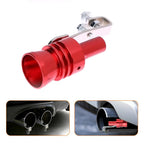 Aluminum Alloy Universal Turbo Whistle,Turbo Sound Exhaust Muffler Pipe Whistle Car Roar Maker