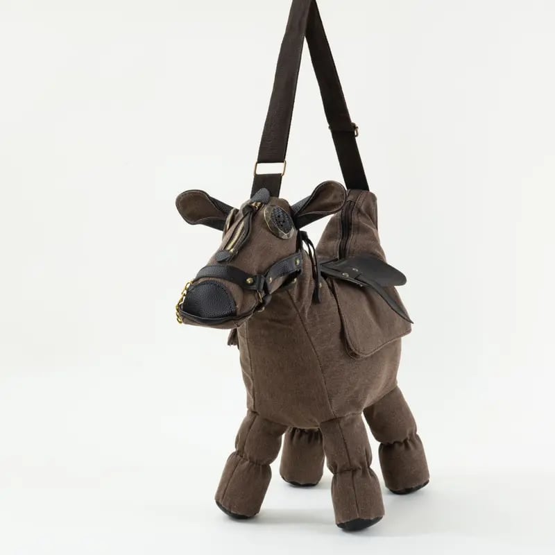 Unique Horse-Shaped Shoulder Bag