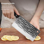 JUWIL Premium Carbon Steel Cutlery – Handmade Serbian Hacka for Kitchen, Grill & Outdoor