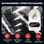 Water and Air Dual-Purpose Radiator Cleaning Tool for Cars