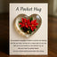 Birth Flower Pocket Hug