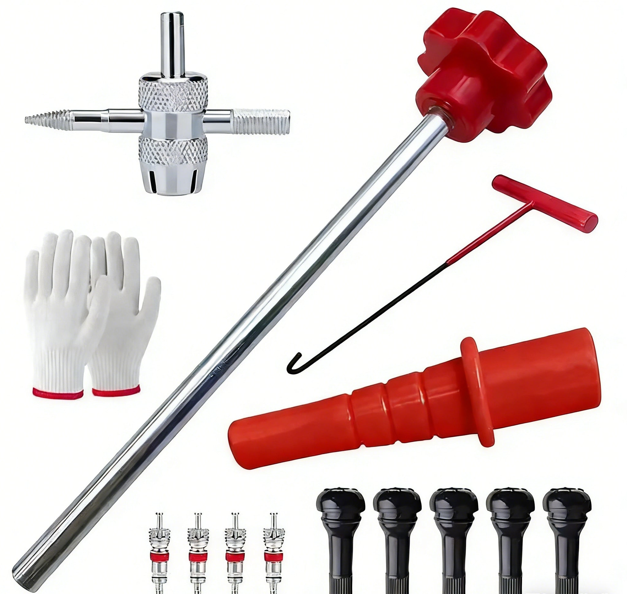Tire Valve Tool Kit - Fix Leaky Valves in 15 Seconds