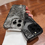 Galvanized Glitter Butterfly iPhone Case Holder