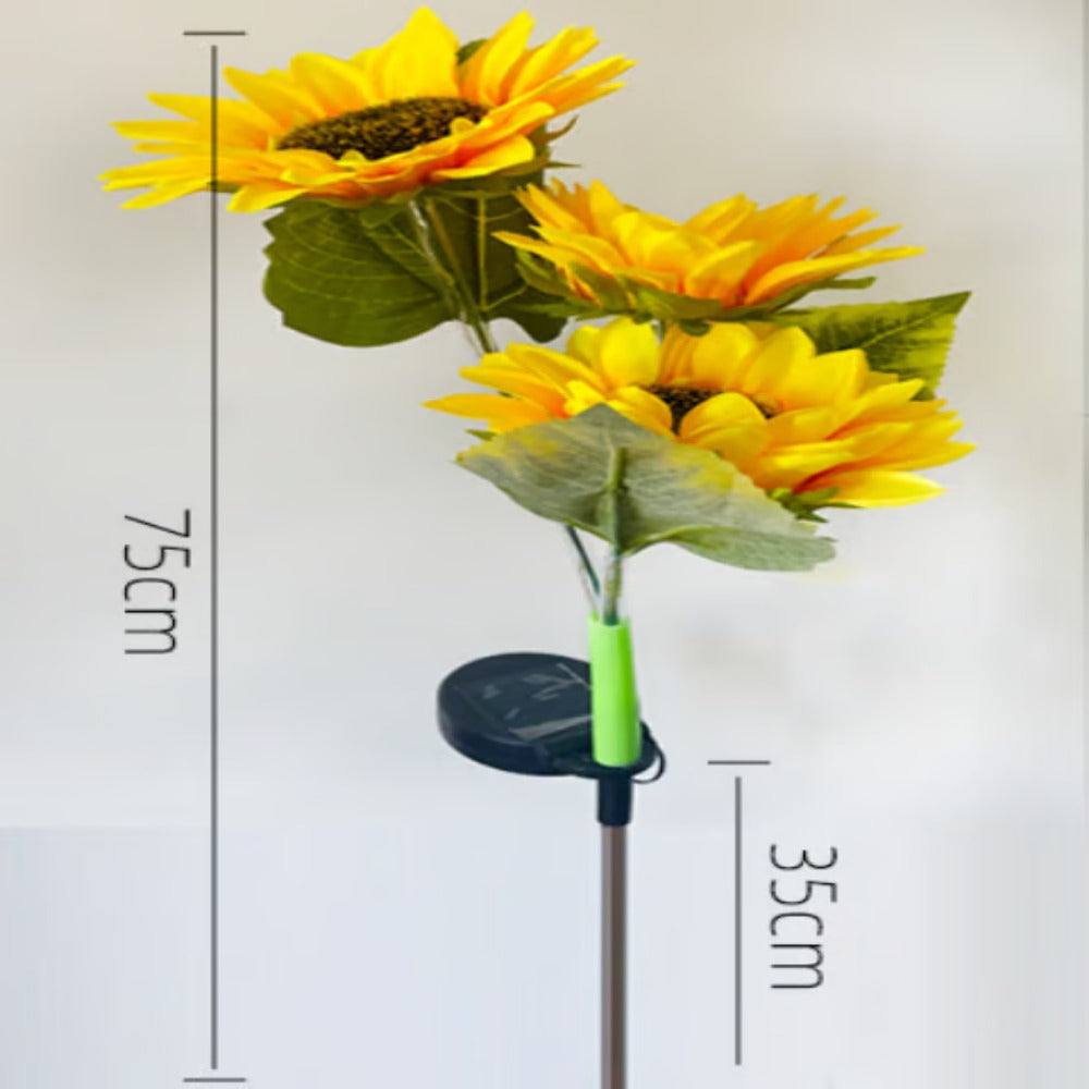 Solar LED Sunflower Garden Lights